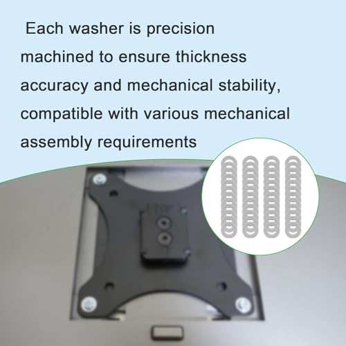 M5x10mm Precision Metal Shim Set,304 Stainless Steel Metric Washers - size: M5X10