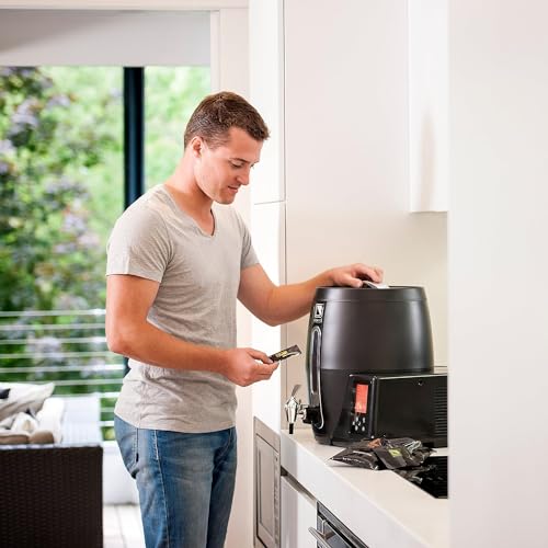BrewFlo Beer Dispenser | CO2-Free Draft System for Home Use | Includes Two 5L Kegs | Adjustable Flow and Temperature (32°F-50°F) | Compact Size, Chrome Tap, LCD Display | Perfect for Home Brewers - style: BrewFlo
