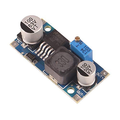 5PCS LM2596HVS DC-DC Step Down 48V Input Adjustable Buck Converter Power Module 3.2-40V Step Down Voltage Switching Regulator Electric Vehicle Power Supply Module - color: LM2596HVS
