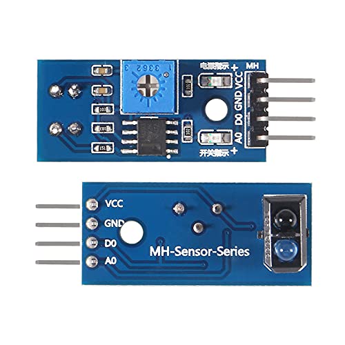 ACEIRMC 10pcs TCRT5000 Infrared Reflective Sensor IR Photoelectric Switch Barrier Line Obstacle Avoidance Module Tracing Sensor Tracing Module for Arduino Smart Car Robot