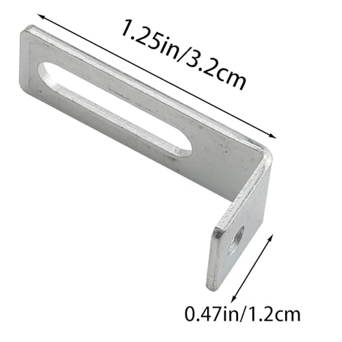 10PCS Whiteboard Installation Hardware Kit Hanging Right Angle Brackets Screws Expansion Tubes Used for Office Supplies Classrooms Homes Cafes Installing L-Shaped Support Fasteners Silver
