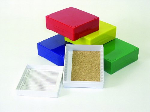 25 Capacity Slide Box, Blue (20 per Box)