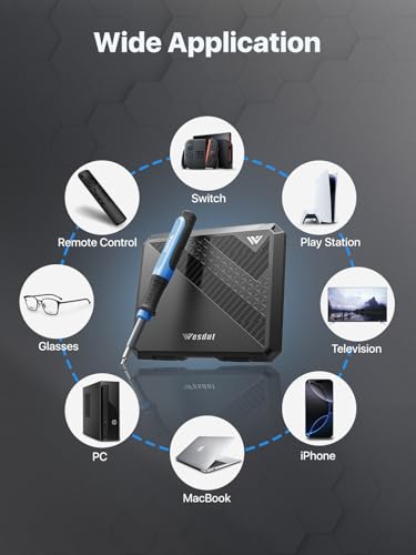 Wesdut 52in1 Small Precision Screwdriver Set with torx, Mini Screw Driver Set, Magnetic Repair Tool Kit for Phone, Computer, Laptop, PS4 PS5, Xbox, Switch, Eyeglasses, Watch, Electronic, Gifts for Men - style: 52in1-blue