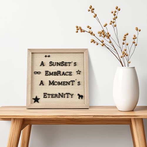 Pre-Cut Letters for Felt Letter Board, 736 Pcs, White - color: White