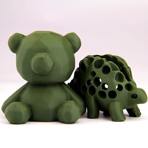 eSUN PLA+ Filament 1.75mm 1KG Olive Green, 3D Printer Filament - color: 1kg-olive Green