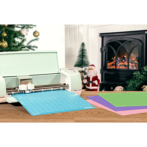 WORKLION Cutting Mat 12x12 Compatible with Maker/Maker 3/Maker 4/Air 2/Explore 3/4, Variety Sticky(Standard,Light,Strong) Vinyl Mat(6Pack) - color: Variety (6 Pack), size: 12"x12"