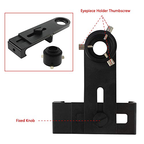 Astromania Smartphone Microscope Adapter with Eyepiece Adapter 16mm - 25mm - size: For Eyepiece 16 - 25mm Diameter.