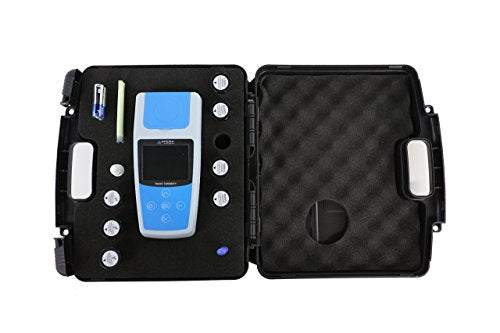 Apera Instruments, LLC-AI481 TN400 Portable Turbidity Meter, Infrared Sensor, ISO 7027 Compliant, EPA Approved Standard Solutions for Easy Calibration, Accuracy: ±2%+Stray Light - style: ISO compliant Basic