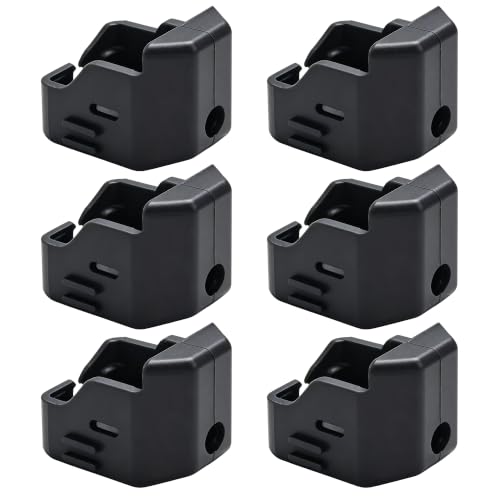 6 Pcs 3D Printer Silicone Sock Compatible for Anycubic Kobra X/Kobra 4