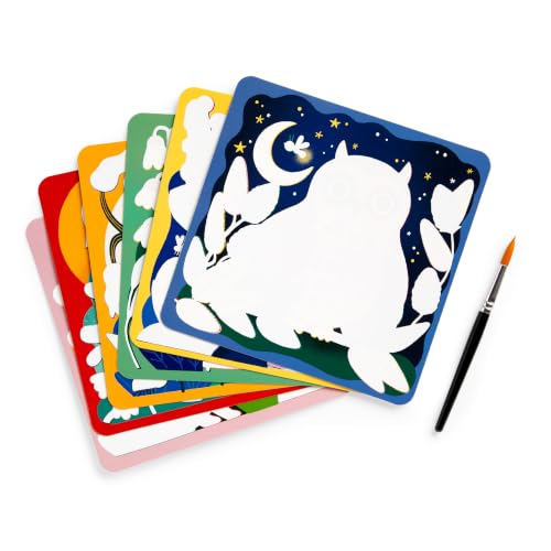 Mudpuppy - Woodland Friends Color Magic Water-Reveal Kit for Kids - color: Woodland