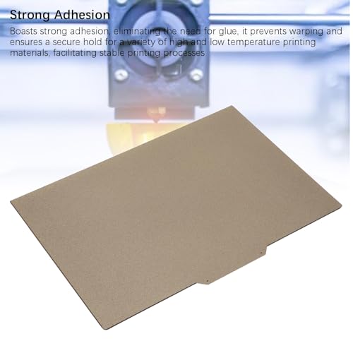 PEI Magnetic Build Plate 330x225mm for J1S Printer Double Sided Matte Texture Strong Adhesion Flexible