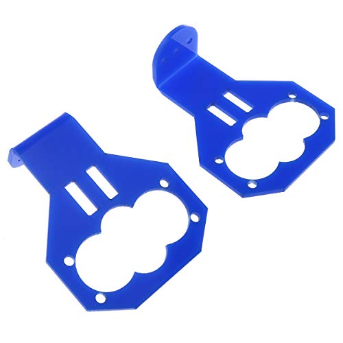 E-outstanding 2PCS Blue Cartoon Ultrasonic Sensor Mounting Bracket Holder for HC-SR04 Smart Car Arduino