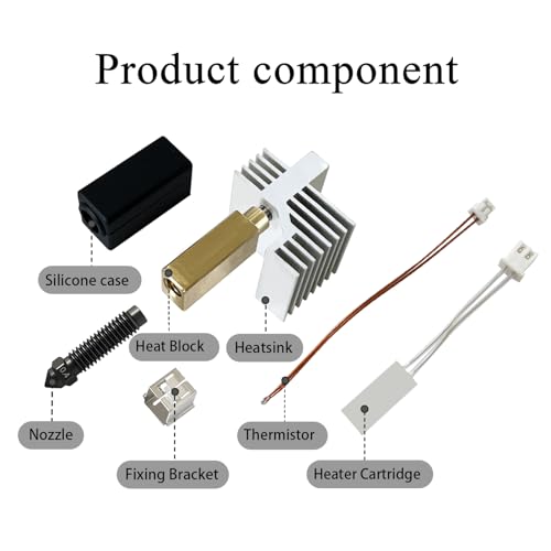3PK 0.2/0.4/0.6MM CC2 Hardened Steel Ceramic Hotend for Centauri Carbon 2 - style: 0.2MM Hotend for Centauri Carbon 2