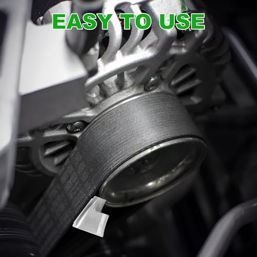 2 PCS Stretch Belt Mate Kit, Metal Removal Installation Tool Set for Auxiliary Pulley Belt, Serpentine Belts Remover Installer Tool for Car Truck Trolley Cart, Car Accessories