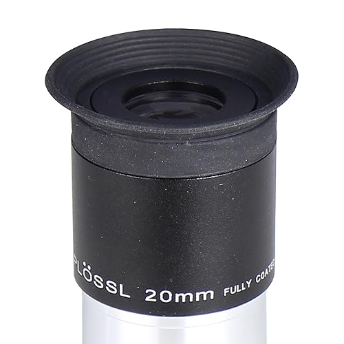CelticBird Telescope 1.25'' Super Plossl Eyepiece 20mm 4-Element Plossl Design Threaded for Standard 1.25inch Astronomy Filters - size: PL20mm
