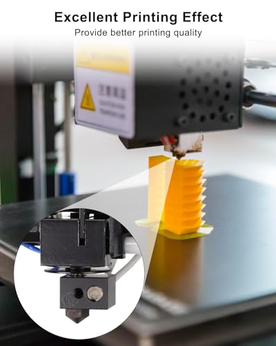 Hardened Steel Nozzle Set Fit for QIDI X-Max 3 Q1 Pro X-Plus 3 X-Smart 3 3D Printers, 10Pcs 0.4mm Black Nozzles with Nozzle Cleaning Kit