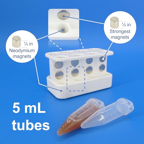 Magnetic Rack for 5 mL centrifuge Tubes