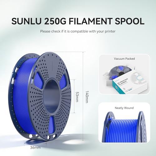 SUNLU PETG Filament 1.75mm,250g*16,16 Colors-Combination - color: Bundle 16 Colors- Petg 4kg 16 Colors-15 Regular Solid Color and 1 Transparent Color, size: 0.25 kg