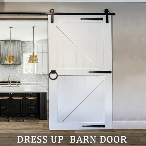 Barn Sliding Door Decorative Corner Bracket 11.9 in Gate Hinge Garage Door Strap Hinges Matte Black Rustic I Bracket Hardware Decorator for Shutters Farmhouse Gardengate Box Fence - size: 11.9 IN - B-Style I Shape