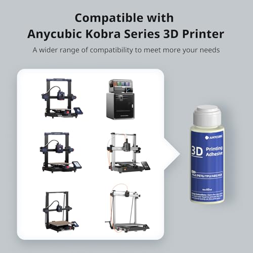 Anycubic 2 Pcs 60ml 3D Printer Bed Adhesive Glue