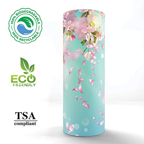 Along The Breeze Scattering Tubes for Human Ashes TSA Approved Scattering Urn and Eco-Friendly Biodegradable Urns for Human Ashes & Biodegradable Urn for Burial at Sea - color: Along the Breeze, size: Medium 10"x4"