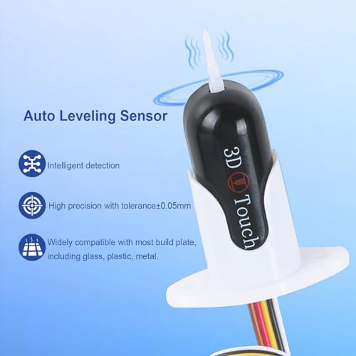 Geeetech Upgrade BL- Touch V3.2 Pro Auto Bed Leveling Sensor with 4 Brackets for Ender 3,Ender-3 Pro, Ender 5, Ender 5 Pro, Ender 5s, CR10, CR10 V3 Printer. Bltouch Kit for 8 or 32 Bit Motherboard