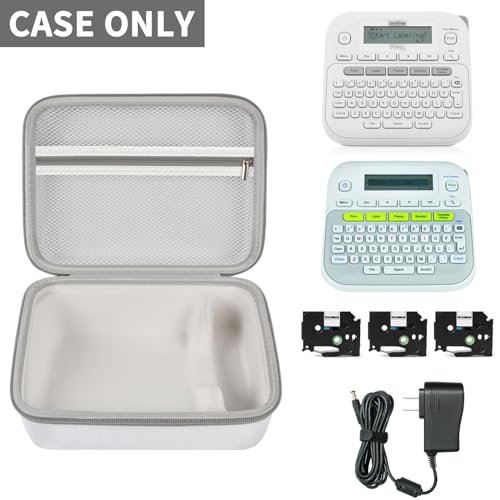 GWCASE Label Maker Case for Brother P-Touch PT-D220/ PT-D210, Box Only - color: White