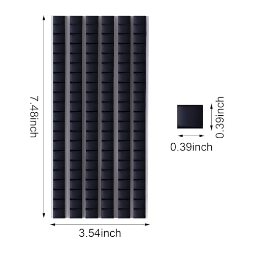 Feosky Adhesive Poster Sticky Tack Putty, Reusable and Removable Adhesive Putty, Mounting Putty for displaying Wall Paintings, Picture, Decoration, Crafts (Black, Pack of 3) - color: Black, size: 3Pack