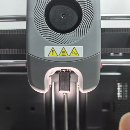 Upgraded 2Pcs 0.4mm AD5M Nozzle Kit for Flashforge Adventurer 5M/5M Pro, 280ยฐC Ceramic Heater Hotend, Rapid Heating, Red Copper Heatsink, Easy Snap-On Installation, Enhanced Stability for AD5M Hotend