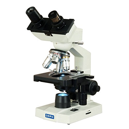 OMAX M82EZ-C03S 2500X LED Binocular Lab Compound Microscope with USB