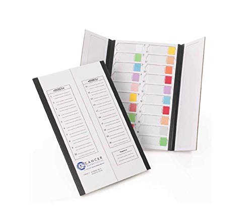 Cancer Diagnostics AF0020-BX Chipboard Slide Folder, Black - 10 per Box