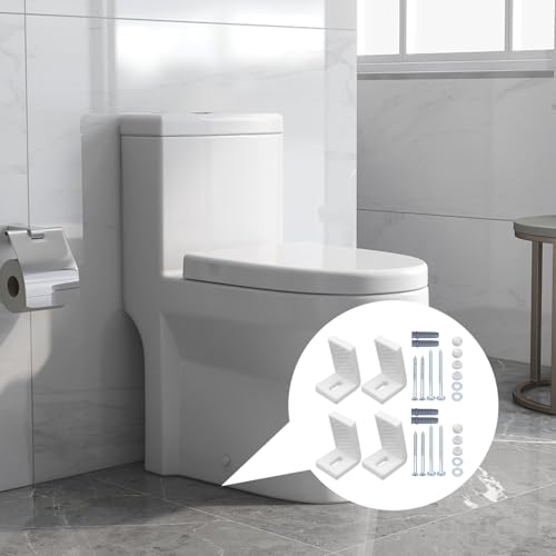 2 Set Toilet Seat Bolts, Large Size - size: 2.56"×1.69"