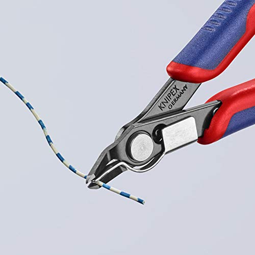 KNIPEX - 78 41 125 Tools - Electronics Super-Knips, Multi-Component (7841125) - size: 5-Inch with Lead Catcher