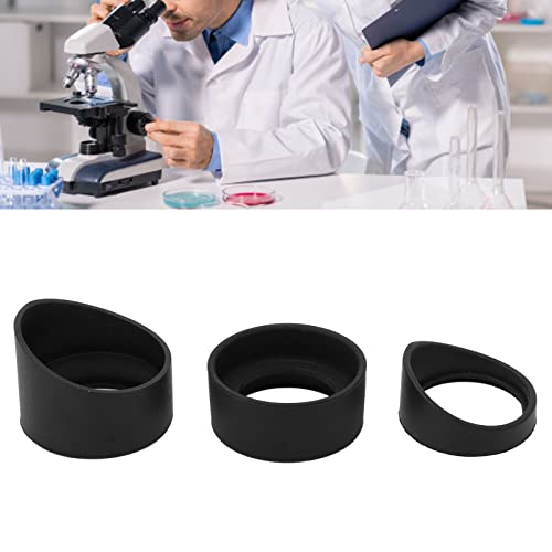 Binocular Eye Cups Replacement,Rubber Eye Cups for Binoculars,Microscope Rubber Eye Binocular Eye Cups for telescopes 3pcs Microscope Eyepiece Eyeshields Soft Rubber Eyepiece Covers for SW SM ZM