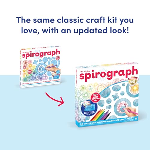 Spirograph with Markers Arts and Crafts for Kids Drawing Kit Art Supplies