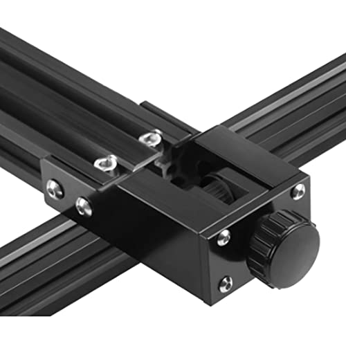 3D Printer Upgrade CR10 2040 Y axis Synchronous Belt Stretch Straighten Tensioner Kit for Creality CR-10, CR-10 V2, CR-10 V3 CS10S, CS30 Aluminum Profiles 20x40mm (Black)