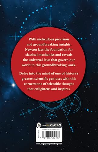 Principia by Isaac Newton - Newtons Laws of Motion and Universal Gravitation / Mathematical Principles of Natural Philosophy / Revolutionary work on Laws of