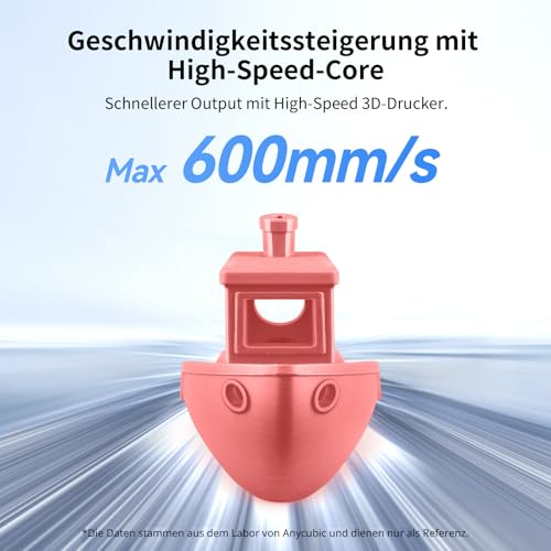 ANYCUBIC High Speed 3D Printer Filament 1.75mm, Print Up to 10X Faster, Rapid PLA Filament with High Prints Quality, Dimensional Accuracy +/- 0.02mm, 1KG Reusable Spool, Strawberry Pink - color: 1kg Strawberry Pink