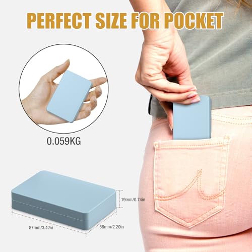 Digital Pocket Scale 1000g/0.01g, Diyife Portable Precision Gram Scale - color: Light Blue