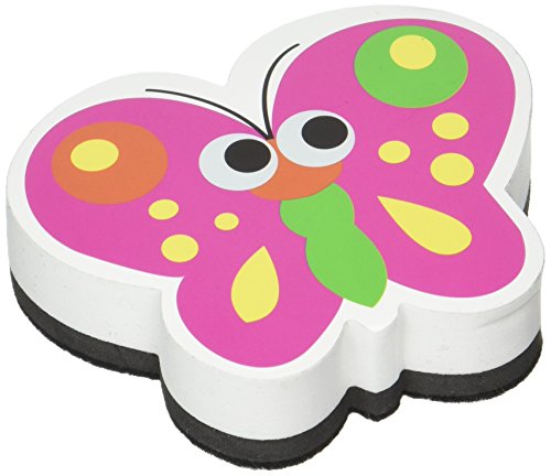 Ashley Productions Butterfly Magnetic Whiteboard Eraser - color: Butterfly, size: Pack of 1