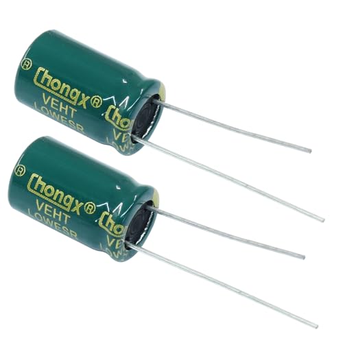 Hordion 20PCS 35V 470UF Electrolytic Capacitor, 0.39x0.67in High Frequency - style: 35V 470UF