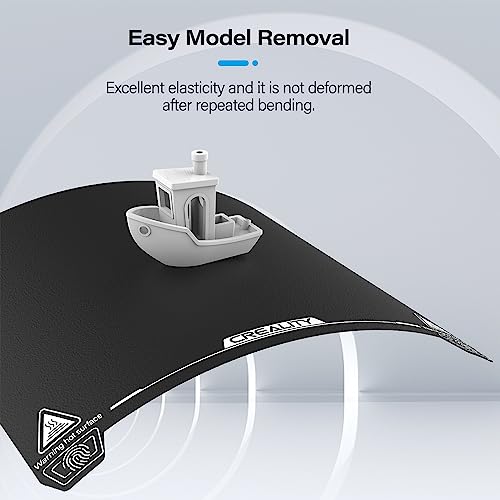 Creality Official Ender 3 S1 Original Build Plate, Textured PEI Bed Plate - style: PC Textured (Ender 3 S1)