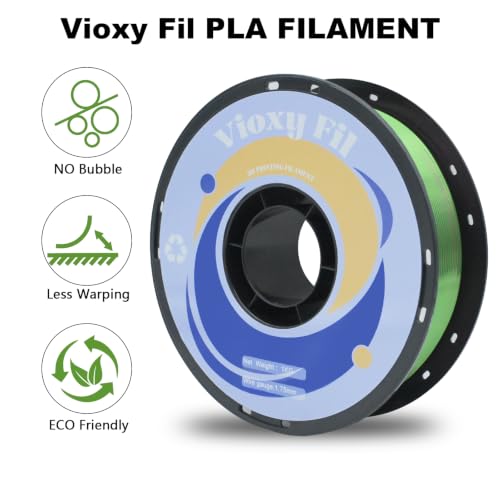 PLA 3D Printer Filament, Triple Color Silk PLA Filament, Dimensional Accuracy +/- 0.02 mm, 1 kg Spool(2.2lbs), 1.75 mm, Red Blue Green - color: Silk Tricolor Red-blue-green, size: 1kg