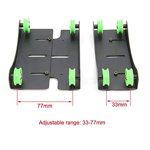 3D Printer Filament Holder with Adjustable Filament Mount Rack Bracket Used for TPU/PLA/ABS/Nylon/Wood 0.5KG 1KG 3D Printing Materials (Filament Holder) - style: Filament Holder