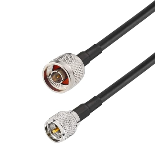 MINI-UHF Adapter MINI-UHF Male to N Male RG58 Cable 3.3 feet - color: N Male to MINI-UHF Male Cable