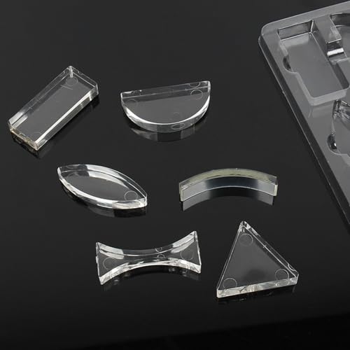 6Pcs Physics Optics Lens Set for Exploring Optical Phenomena, Physics Optics Experiment Set for Teachers and Students Teacher