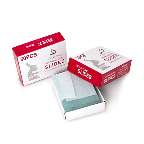 100 Pack of Lab Microscope Slides for Lab Consumables Research - style: 100 Pack of Lab Microscope Slides