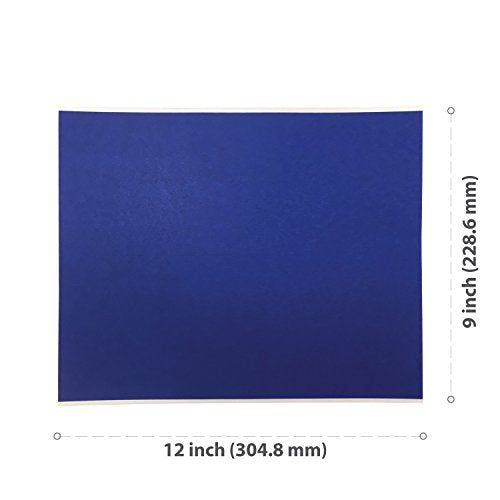 Gizmo Dorks 9 in x 12 in Blue Painters Tape 3D Printer Sheets 10 Pack