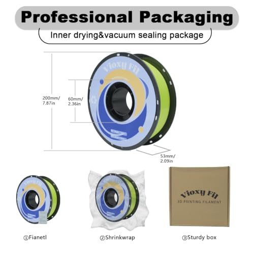PLA 3D Printer Filament, Silk PLA Filament, Dimensional Accuracy +/- 0.02 mm, 1 kg Spool(2.2lbs), 1.75 mm, Silk Fruit Green - color: Silk Fruit Green, size: 1kg