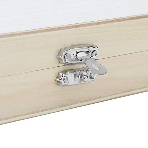100PCS Wooden Slide Storage Box,Biology Glass Prepared Microscope Slides, for Basic Biological Science Education